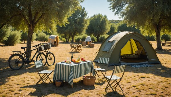 Séjour en camping près d'uzès