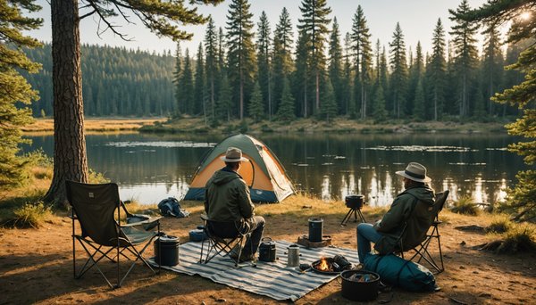 Pêcher en camping avec étang : conseils pratiques