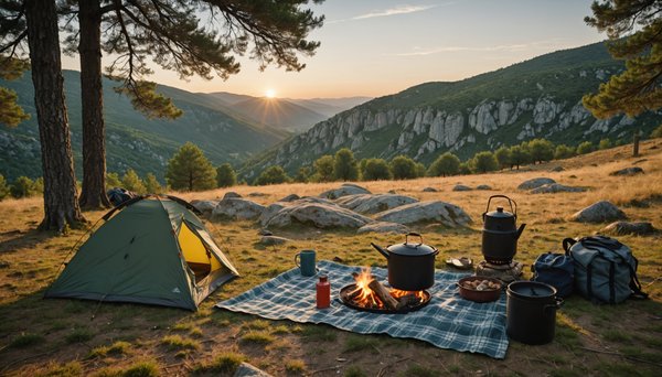 Séjour en camping dans les cévennes