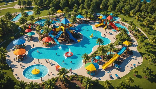 Vacances nature et aquatiques dans les campings avec parc aquatique avec ciela village