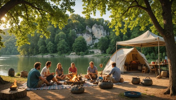 Découverte camping dordogne : activités et rivières naturelles
