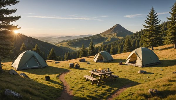 Camping puy de dôme informations : cadre et nature